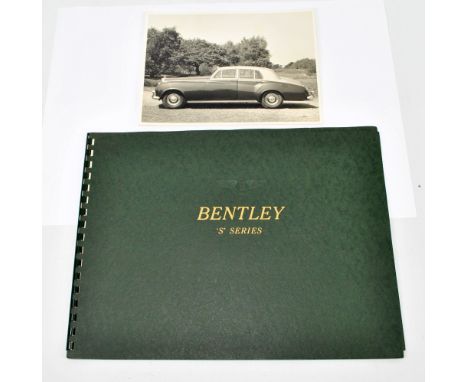 BENTLEY 'S' SERIES (1955-1959); an original deluxe sales brochure for the later series models with the 8.0:1 compression rati