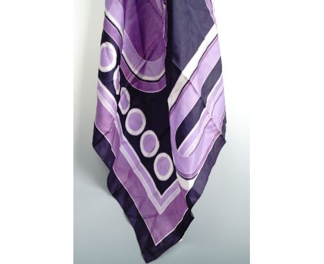 A vintage Marshall &amp; Snelgrove silk scarf, 60 x 60 cm