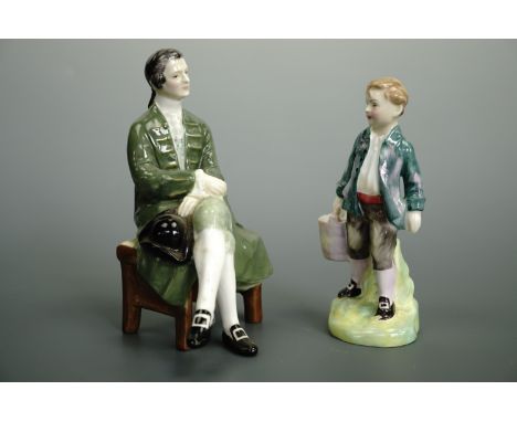 A Royal Doulton figurine HN2227 "A Gentleman from Williamsburg", together with HN2060 "Jack"