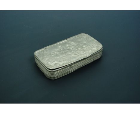 A James Dixon &amp; Son pewter snuff box, circa 1920s