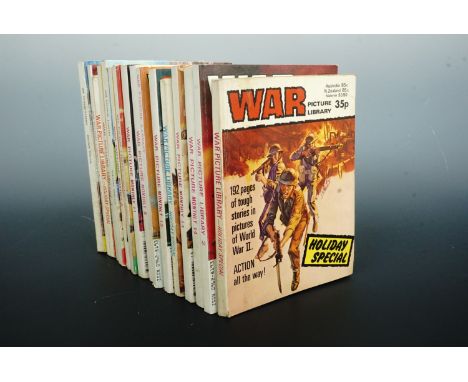 A large quantity of Battle, Battler Britton, Air Ace Picture Monthly and other action comic books, (2 cartons)