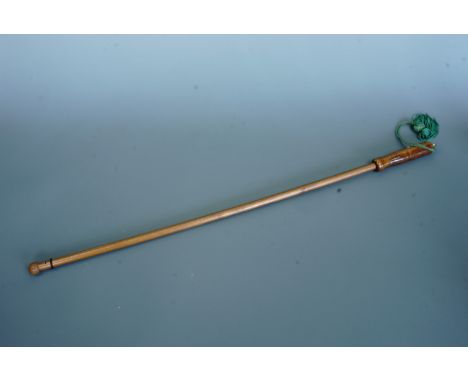 A contemporary newspaper stick / newspaper holder, 81 cm