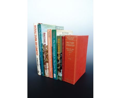 Great War and other unit histories together with the Imperial War Museum's re-print of the maps from the "Official History of