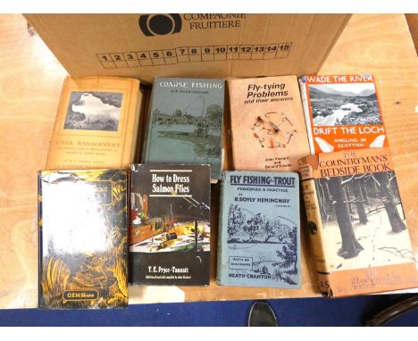 Angling.&nbsp;&nbsp;A large carton of various vols.