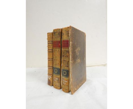 VOLNEY C.-F.&nbsp;&nbsp;Travels Through Syria &amp; Egypt. 2 vols. 4 fldg. eng. maps &amp; plates (of 5) (tape reps.). Worn c