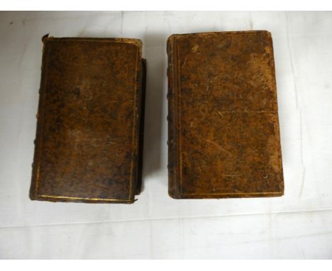 CICERO M. T.&nbsp;&nbsp;Epistolarum Libri XVI. 2 vols. Eng. title. Mottled calf, 19th cent. rebacking, shelf numbers to backs