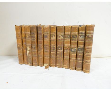 LA VALLÉE J.&nbsp;&nbsp;Voyage dans les Departemens de la France Par Une Société de'Artistes et de Gens de Lettres. 12 vols. 