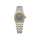 AUDEMARS PIGUET Damenarmbanduhr, Royal Oak, in Edelstahl/Gelbgold,Durchmesser 27 mm, mit