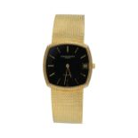 VACHERON CONSTANTIN Herrenarmbanduhr, Durchmesser 31 x 31 mm, in Gelbgold 18K, Automatik,