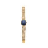 PATEK PHILIPPE Herrenarmbanduhr, Ellipse, von 1990, in Gelbgold 18K,Handaufzug mit Genfersiegel,