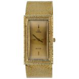 OMEGA De Ville, Damenarmbanduhr, aus der Kollektion «About Times» designt von Andrew Grima,