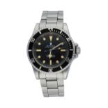ROLEX Submariner Herrrenarmbanduhr aus dem Jahre 1971, Durchmesser 40 mm, in Edelstahl, Automatik,