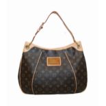 LOUIS VUITTON Handtasche, Inventure Classic Hobo Bag, MonogrammCanvas, braun, Monogramm, Breite
