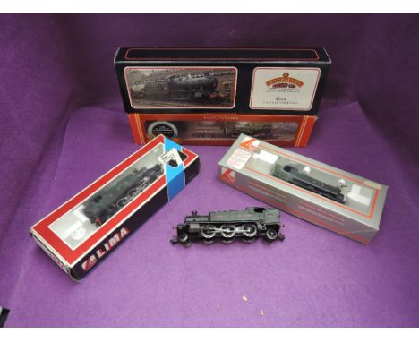 Five 00 gauge GWR loco's and loco's & tenders, Bachmann, Hornby, Lima x2 & Airfix, four boxed