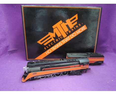 A MTH HO scale 4-8-4 Southern Pacific Lines loco & tender, Daylight 4449, boxed 80-3117-1