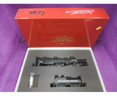 A Broadway Limited Imports HO scale Southern Pacific 2-8-8-4 loco & tender 4106, boxed 028