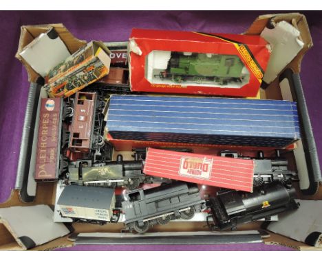 A selection of mixed 00 gague including eight loco's and various rolling stock including Hornby Dublo, Triang, Lima etc