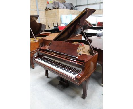 Steinway (c1931) A 5ft 6in Model M grand piano in a mahogany case on square tapered&nbsp;legs. 