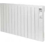 BRAND NEW CREDA 2KW ALUMINIUM OIL FILLED ELECTRIC RADIATOR WHITE CAR200 570 X 1068 X 85MM RRP £795