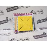 TRADE LOT 500 X BRAND NEW GRANNY SQUARE BLOCKER, KNIT BLOCKING CROCHET BOARDS WITH 8 PINS. THE