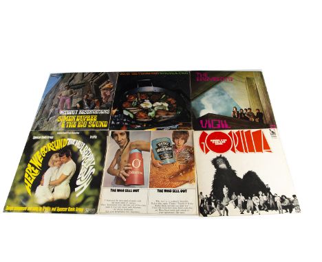 Psychedelic LPs, ten original UK Release albums of mainly Psychedelic Rock comprising Easybeats - Vigil (Mono), The Who (Sell