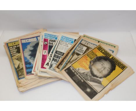 Record Mirror Magazines 1971, forty six copies of Record Mirror from 1971, no January copies and August 21st missing with fro