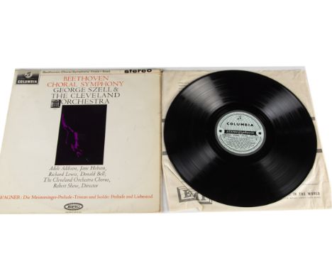Classical LP / George Szell / SAX 2513, Beethoven Choral Symphony / Wagner - Die Meistersinger etc LP - Original UK Stereo ED