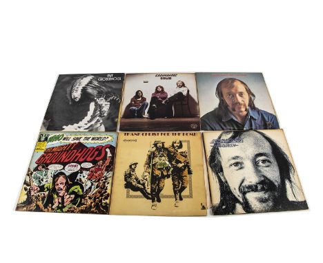 Groundhogs / Tony McPhee LPs, six UK release albums comprising Who Will Save The World? (fold out sleeve - Cream Labels VG+/V