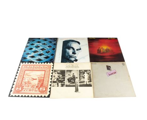 Rock / Prog LPs, twenty albums of mainly Classic and Progressive Rock with artists comprising Yes, Genesis, Uriah Heep, The W