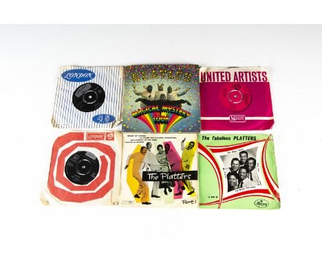 Sixties 7" Singles / EPs, approximately forty-five singles and five EPs, mainly from the Sixties with artists including The B