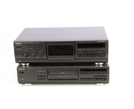 CD / Cassette / Speakers, Technics CD Player SL-PG580A, Technics Cassette Player RS-BX501 together with a pair of Celestion F