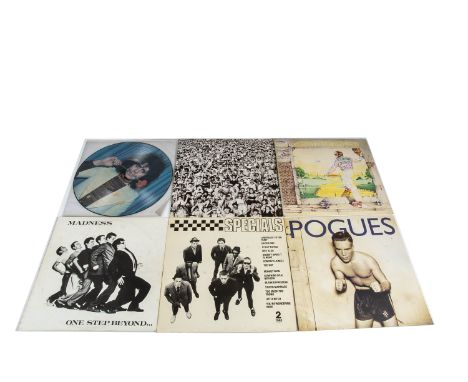 Pop / New Wave LPs, approximately sixty albums of mainly Pop, New Wave with artists including Specials, Madness, Marc Bolan /