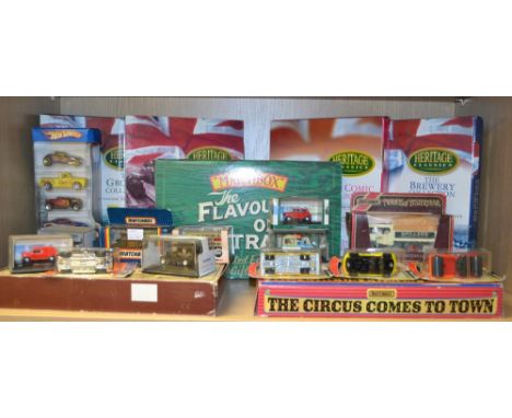 Toys and Juvenalia - Oxford Die-cast vehicles assorted, inc Heritage Classics, The Comics,  The Brewery, The railway, The Gro