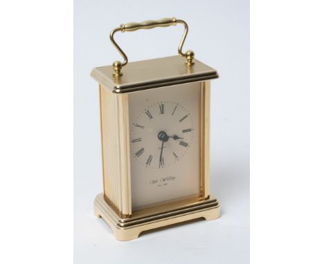 A quartz carriage clock maker W Widdop 