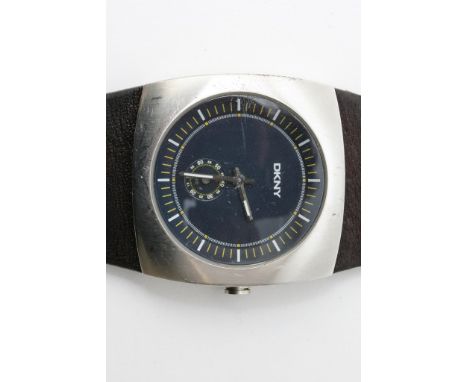 A gents DKNY Watch and two others a ladies Rotary, and DNKY (3) all working
