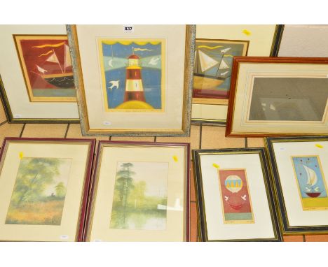 ADAM BARSBY (BRITISH 1969), three limited edition prints 'Loves Guiding Light' 191/500, 'Lovers Lookout' 244/500, 'Sea of Dre