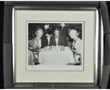 'CAREY GRANT', a limited edition print 10/295 of the movie star from an edition of film stars who travelled on board The Cuna