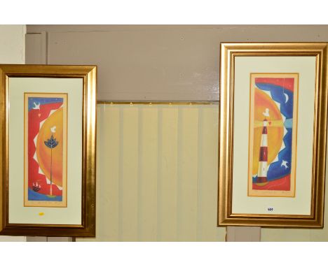 ADAM BARSBY (BRITISH 1969) 'Hold Out Your Heart and Light Up Your Love' two limited edition prints 269/500 and artist proof 2