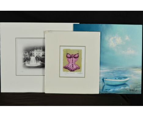 PHILIP RASKIN (BRITISH 1947) 'DISTANT DREAMS I', a limited edition print 29/195, signed with certificate, unframed, size appr