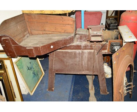 A VINTAGE ELECTRIC HOPPER BENCH