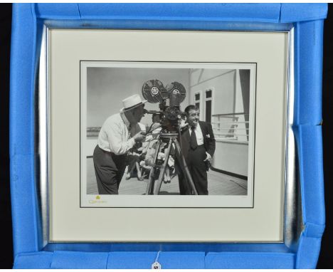 'LOU COSTELLO', a limited edition print 6/295 of the movie star from an edition of film stars who travelled on board The Cuna