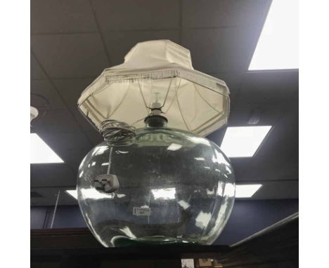 GLASS CAR BOYfitted with lamp