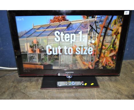 A SAMSUNG LE32C580J1K 32in TV WITH REMOTE (PAT pass and working)