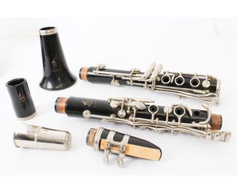 A Boosey &amp; Hawkes 'Regent' clarinet (542419) in its fitted case