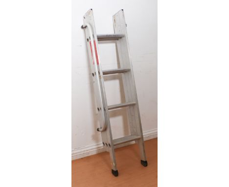A three-section loft ladder