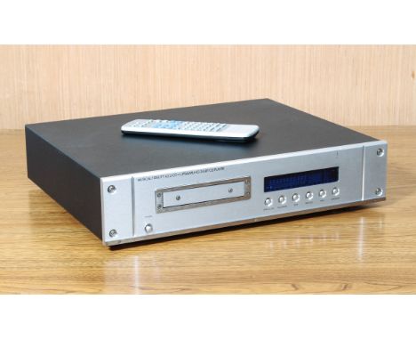 A Musical Fidelity hi-fi A3.2 CD Upsampling 24-Bit CD Player - c.2004, with mains lead, interconnect cables and remote contro