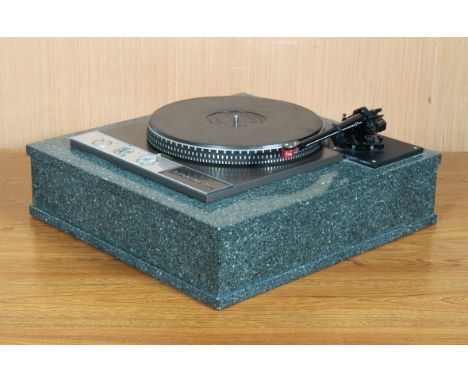 A Garrard Model 401 turntable record player - appears to have been professionally restored to a high standard, with Platter M