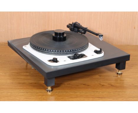 A Garrard Model 301 Transcription Motor turntable record player - serial no. 81284, appears to have been professionally resto