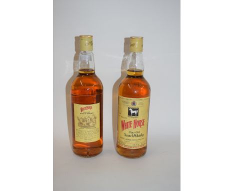Two 75.7cl bottles White Horse Fine Old Scotch Whisky, 70% proof