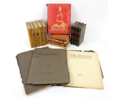 AMENDED DESCRIPTION Five Volumes of The Yellow book, Where The Rainbow ends, by Clifford Mills, Reliques of Ancient  English 